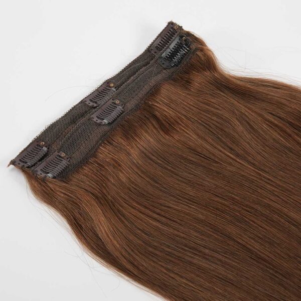 Clip In Hair Extension -Medium Brown #5