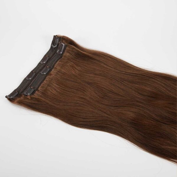 Clip In Hair Extension -Light Brown #6 - Image 2