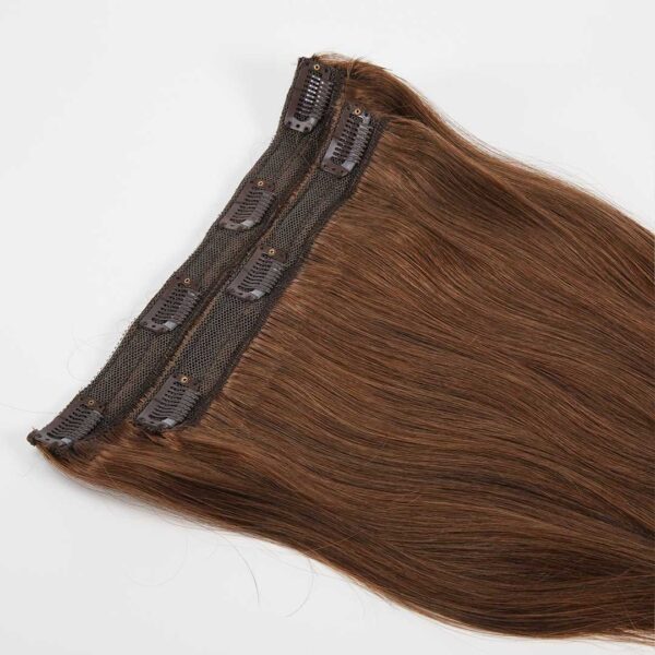 Clip In Hair Extension -Light Brown #6